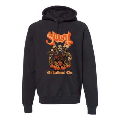 Ghost Un Hallows Eve Premium Hoodie