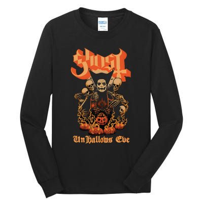 Ghost Un Hallows Eve Tall Long Sleeve T-Shirt