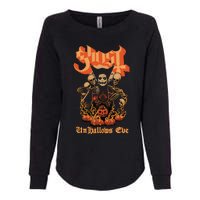 Ghost Un Hallows Eve Womens California Wash Sweatshirt