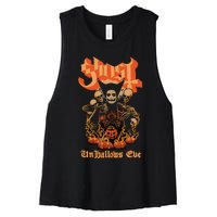 Ghost Un Hallows Eve Women's Racerback Cropped Tank