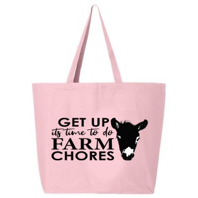 get up its time to do farm chores 25L Jumbo Tote