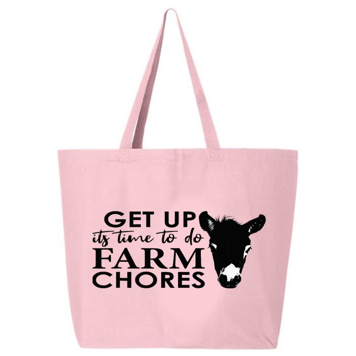 get up its time to do farm chores 25L Jumbo Tote