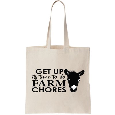 get up its time to do farm chores Bag