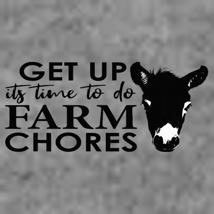 get up its time to do farm chores Toddler Sweatshirt