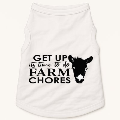 get up its time to do farm chores Doggie Tank