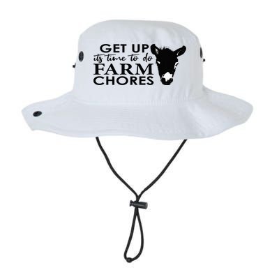 get up its time to do farm chores Bucket Hat