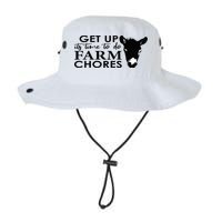 get up its time to do farm chores Bucket Hat