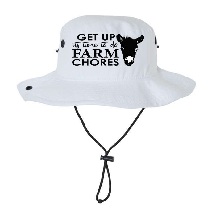 get up its time to do farm chores Bucket Hat