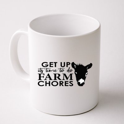 get up its time to do farm chores Mug