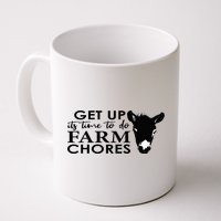 get up its time to do farm chores Mug