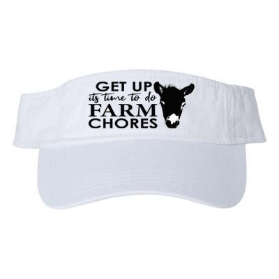 get up its time to do farm chores Visor