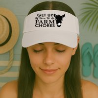 get up its time to do farm chores Visor