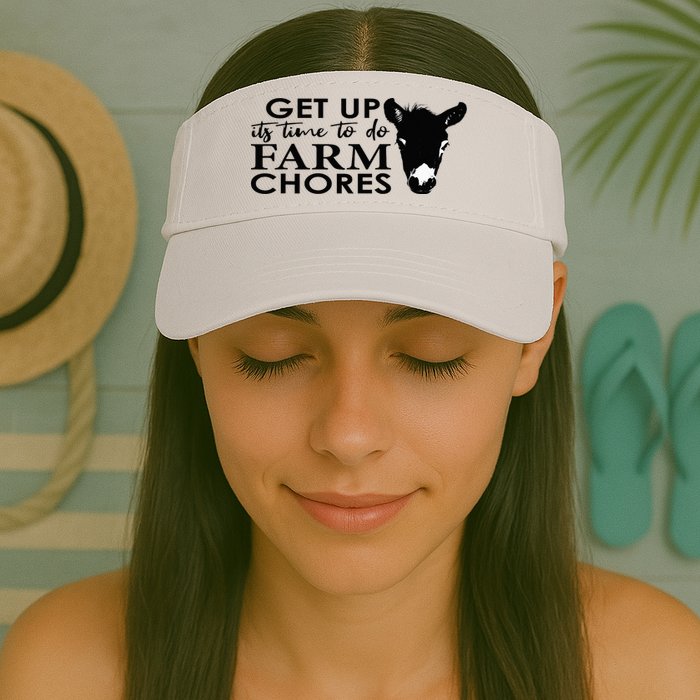 get up its time to do farm chores Visor
