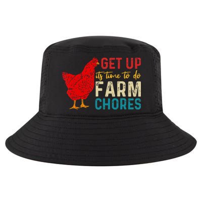 get up it's time to do farm chores Cool Comfort Performance Bucket Hat