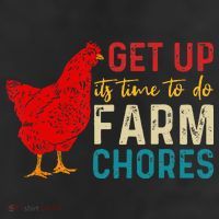 get up it's time to do farm chores Cool Comfort Performance Bucket Hat