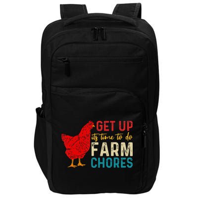 get up it's time to do farm chores Impact Tech Backpack