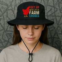 get up it's time to do farm chores Bucket Hat