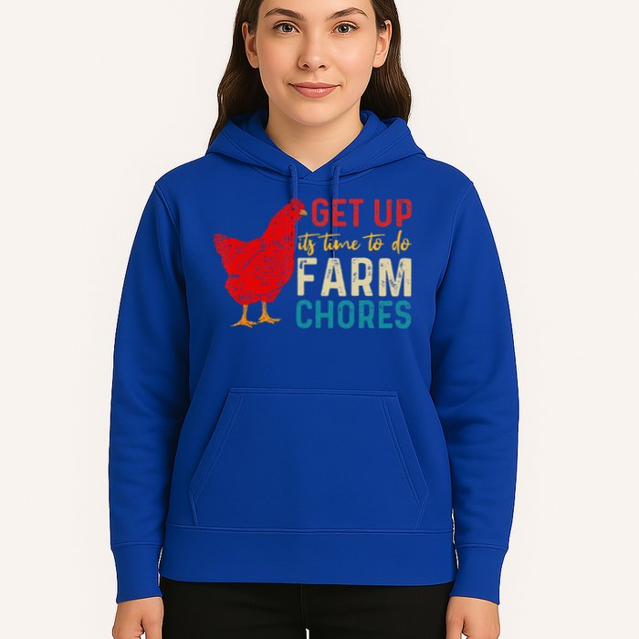 get up it's time to do farm chores Hoodie