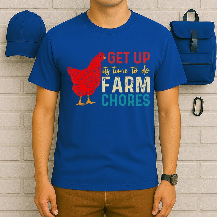 get up it's time to do farm chores T-Shirt