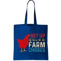 get up it's time to do farm chores Bag