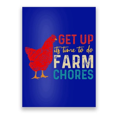get up it's time to do farm chores Poster