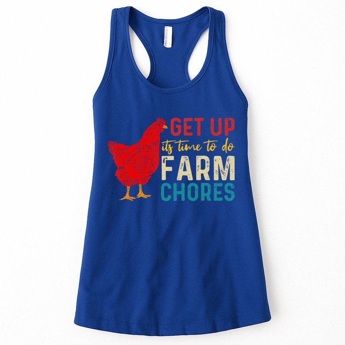 get up it's time to do farm chores Womens Tank Top