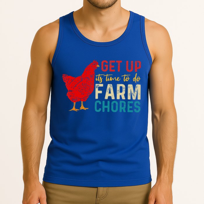 get up it's time to do farm chores Tank Top