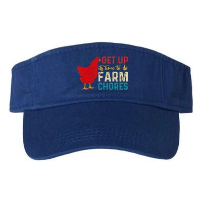 get up it's time to do farm chores Visor