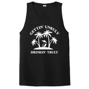 Gettin' Unruly In' Hard Seltzer Summer Beach Alcohol Meaningful Gift PosiCharge Competitor Tank