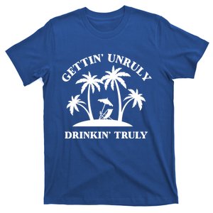 Gettin' Unruly In' Hard Seltzer Summer Beach Alcohol Meaningful Gift T-Shirt