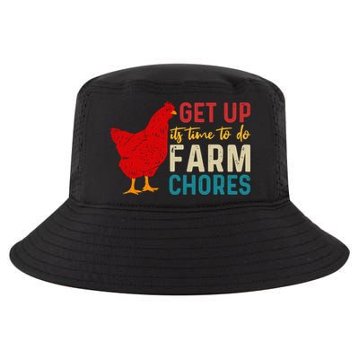 Get Up Its Time To Do Farm Chores Cool Comfort Performance Bucket Hat