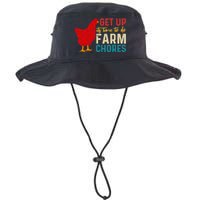 Get Up Its Time To Do Farm Chores Bucket Hat