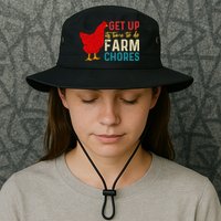 Get Up Its Time To Do Farm Chores Bucket Hat