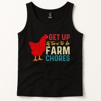 Get Up Its Time To Do Farm Chores Tank Top