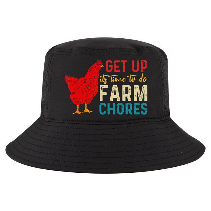 get up it's time to do farm chores Cool Comfort Performance Bucket Hat