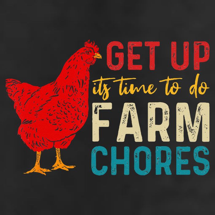 get up it's time to do farm chores Cool Comfort Performance Bucket Hat