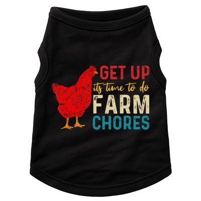 get up it's time to do farm chores Doggie Tank