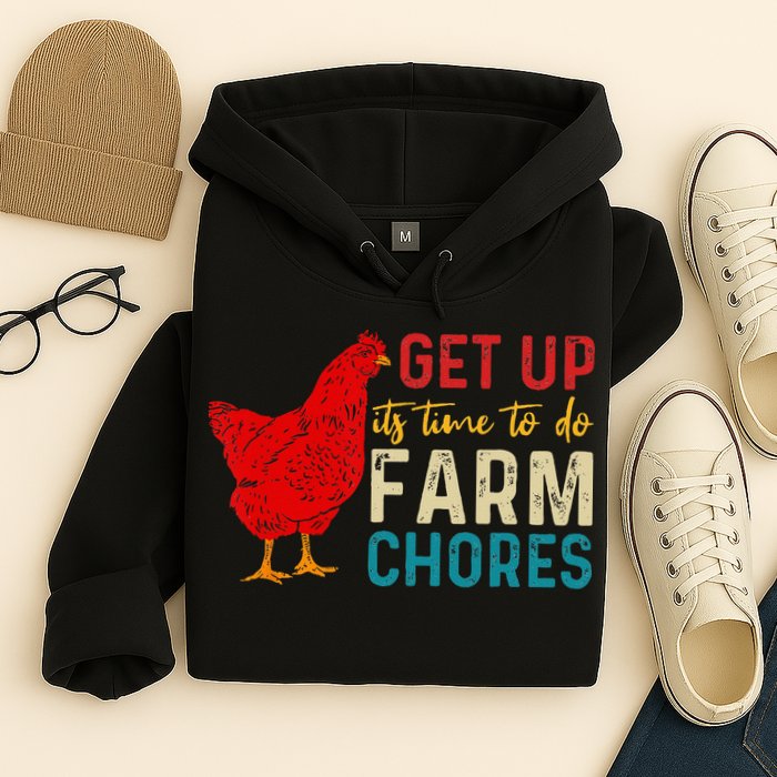 get up it's time to do farm chores Hoodie