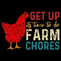 get up it's time to do farm chores 16 in Basic Backpack