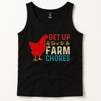 get up it's time to do farm chores Tank Top