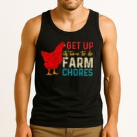 get up it's time to do farm chores Tank Top