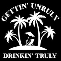 Gettin' Unruly In' Hard Seltzer Summer Beach Alcohol Gift Drawstring Bag