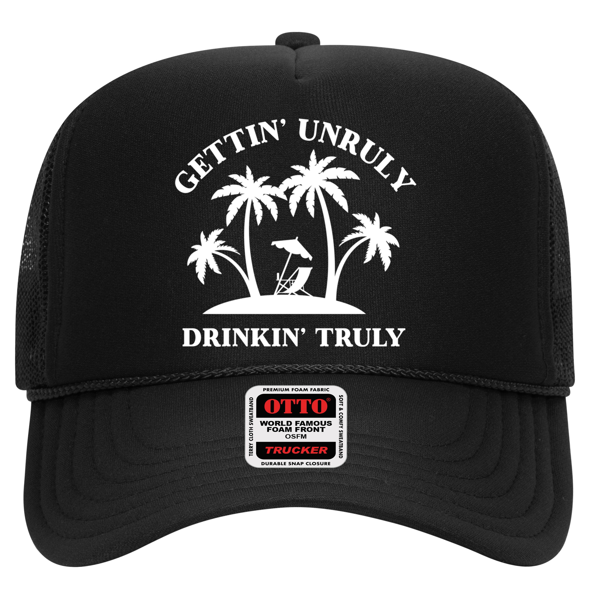 Gettin' Unruly In' Hard Seltzer Summer Beach Alcohol Gift Hat