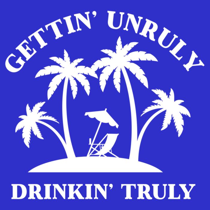 Gettin' Unruly In' Hard Seltzer Summer Beach Alcohol Gift Sweatshirt