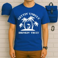 Gettin' Unruly In' Hard Seltzer Summer Beach Alcohol Gift T-Shirt