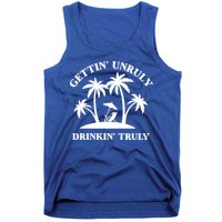 Gettin' Unruly In' Hard Seltzer Summer Beach Alcohol Gift Tank Top