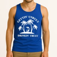 Gettin' Unruly In' Hard Seltzer Summer Beach Alcohol Gift Tank Top