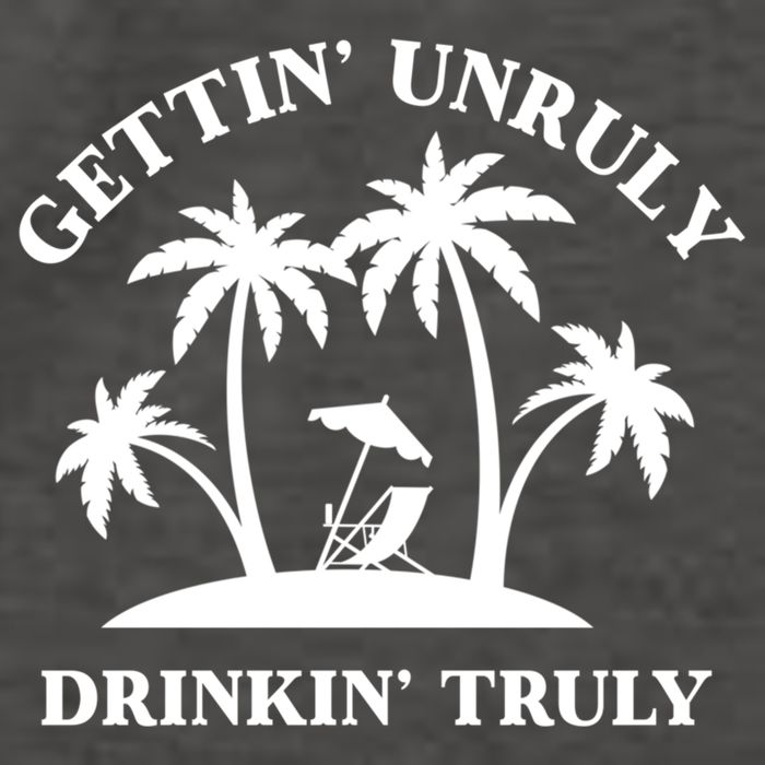 Gettin' Unruly In' Hard Seltzer Summer Beach Alcohol Gift Vector Backpack