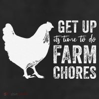 get up its time to do farm chores Cool Comfort Performance Bucket Hat