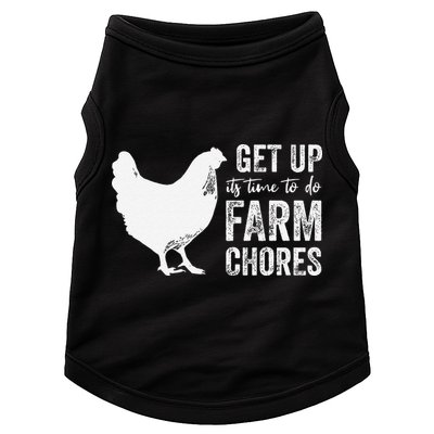 get up its time to do farm chores Doggie Tank